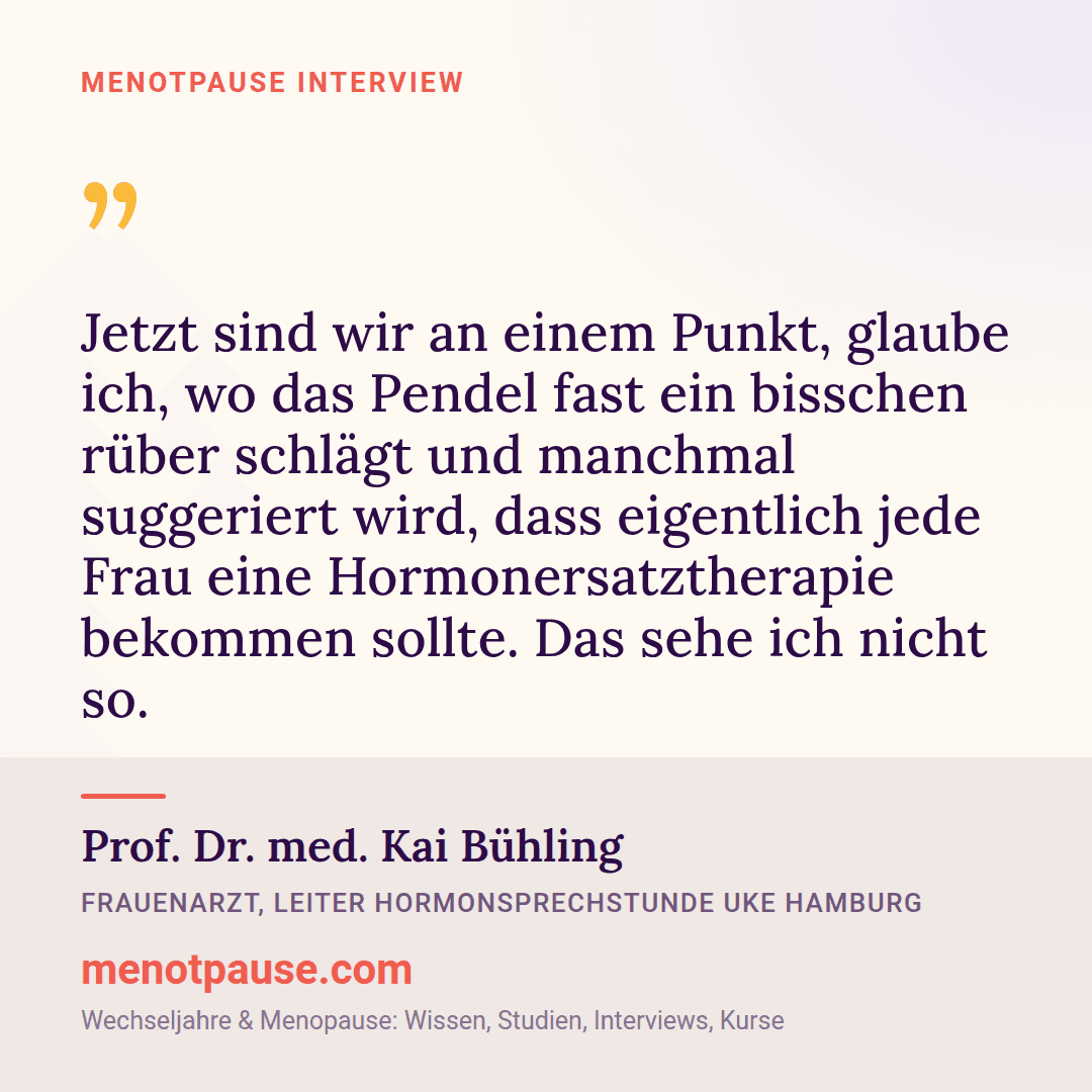 Warum ist Hormonersatztherapie so umstritten?