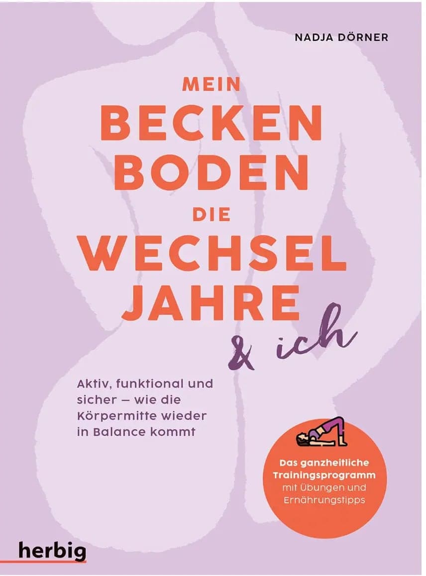 Buchcover: Mein Beckenboden, die Wechseljahre & ich
