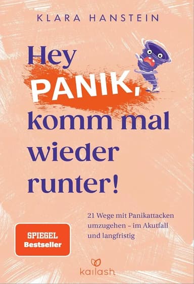Buchcover: Hey Panik, komm mal wieder runter! von Klara Hanstein