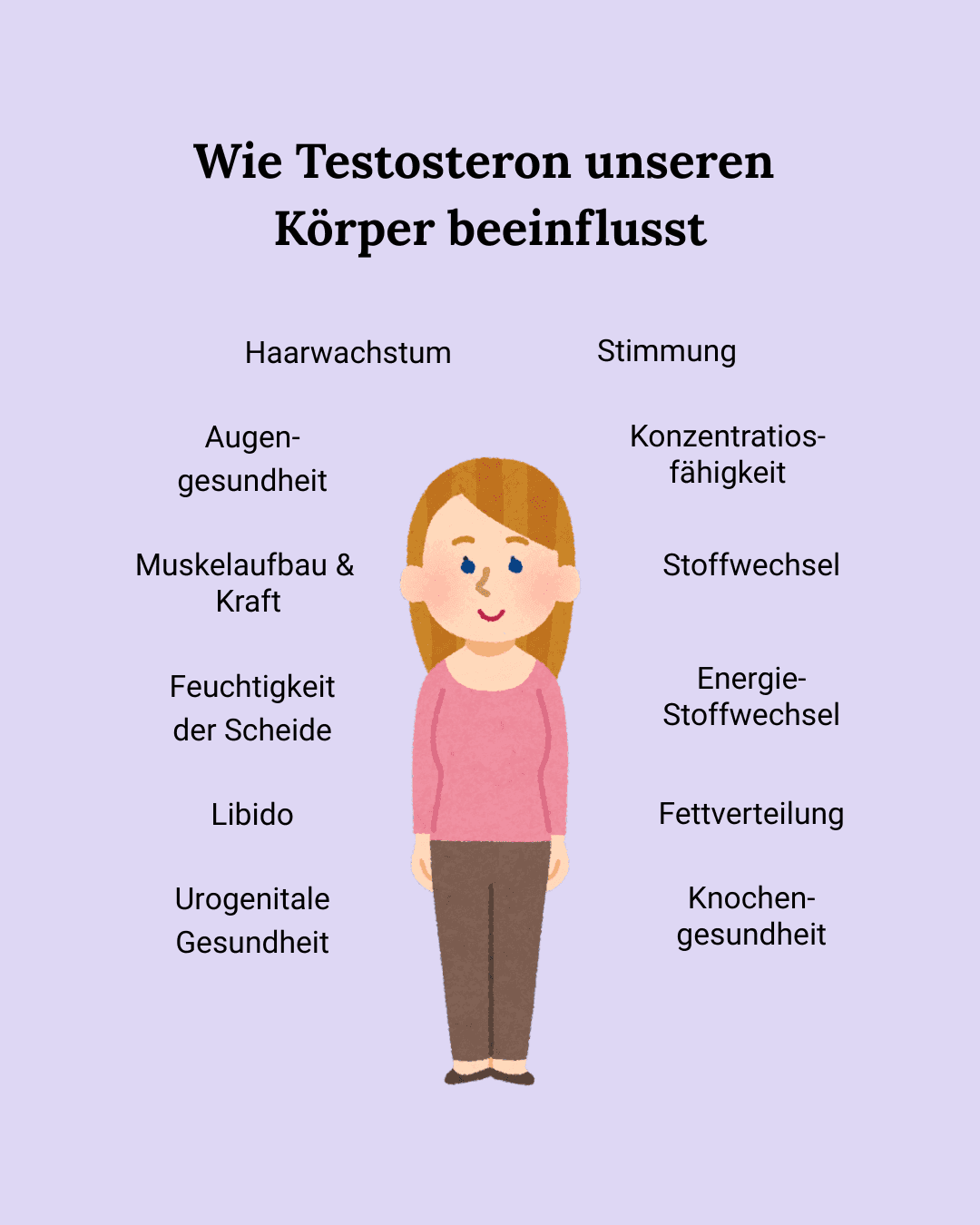 Funktion von Testosteron in den Wechseljahren