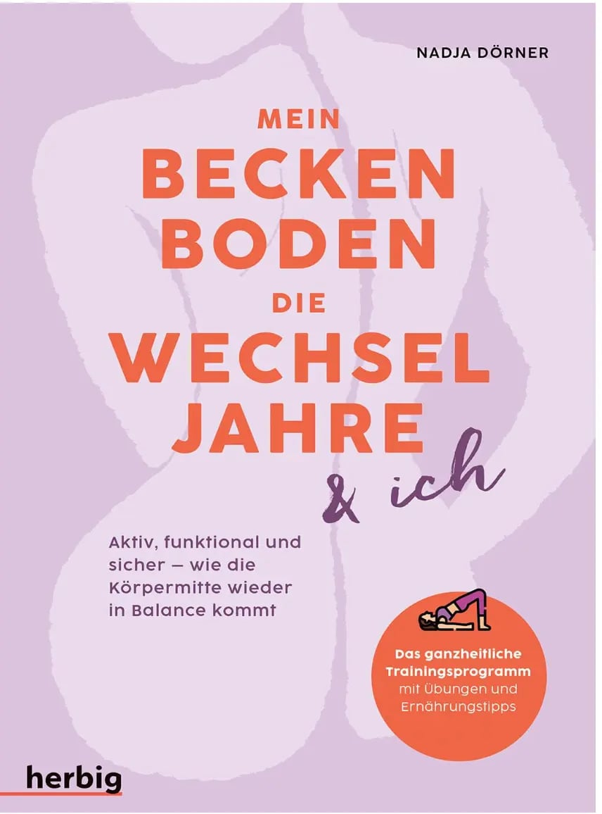 Buchcover: Mein Beckenboden, die Wechseljahre & ich