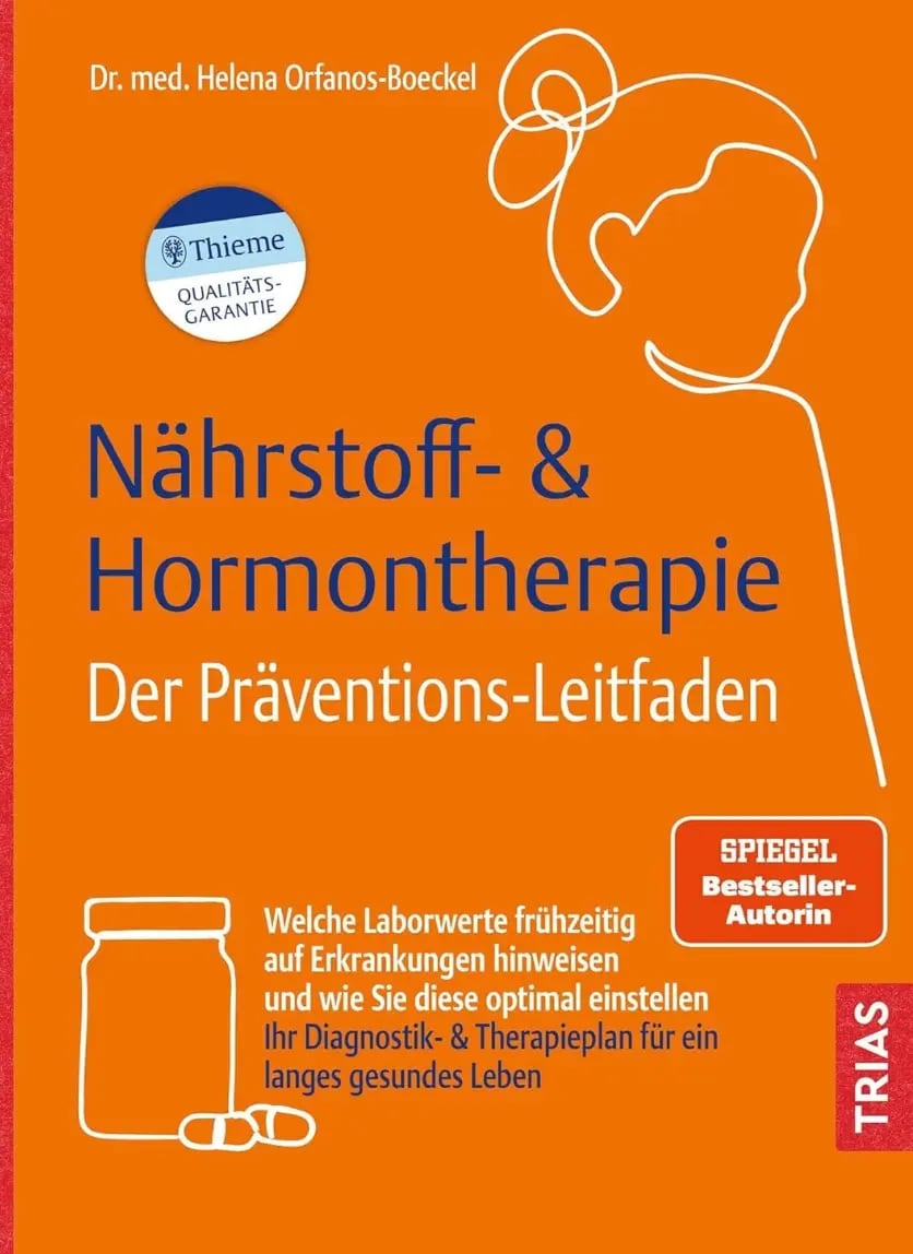 Buchcover: Nährstoff- & Hormontherapie: der Präventionsleitfaden